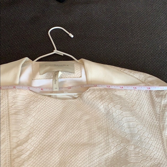 White leather jacket - BCBG maxazria runway - Picture 11 of 12